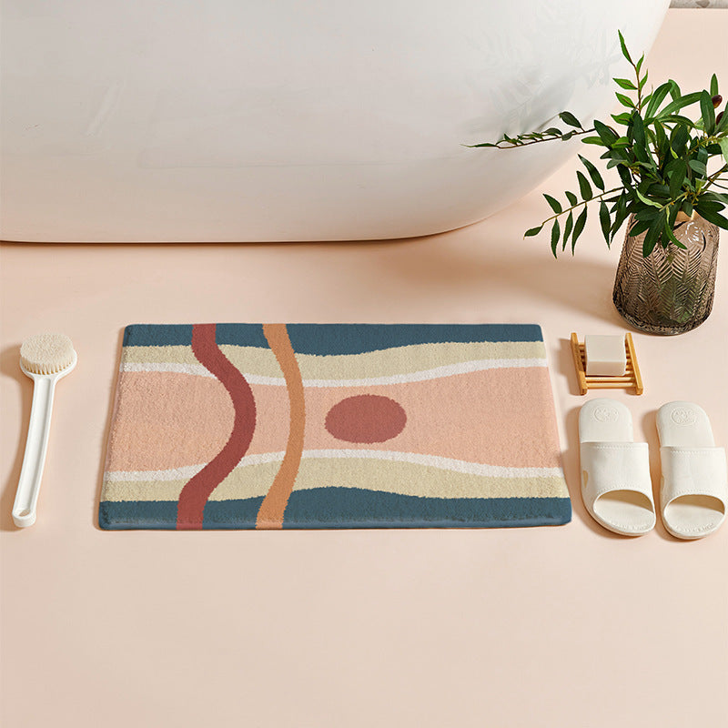 Bathroom Floor Mat Absorbent Entrance Non-slip