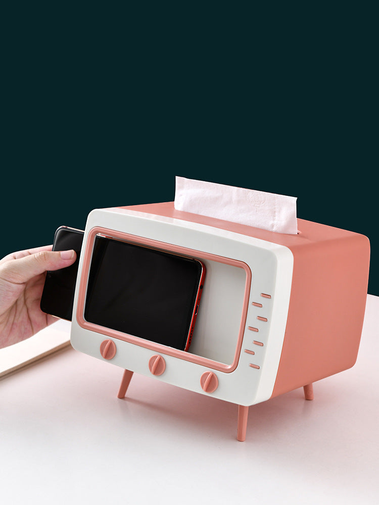 Toilet Tissue Box Cartoon Plastic Storage