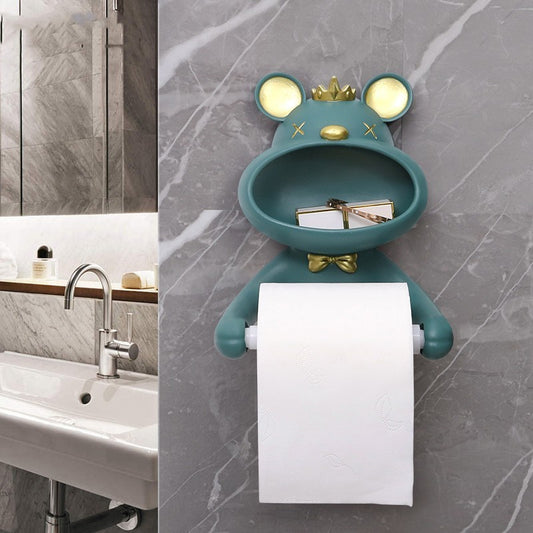 Toiletpaperholder  Wall-mounted Paper Roll Storage Rack For Wall Decoration