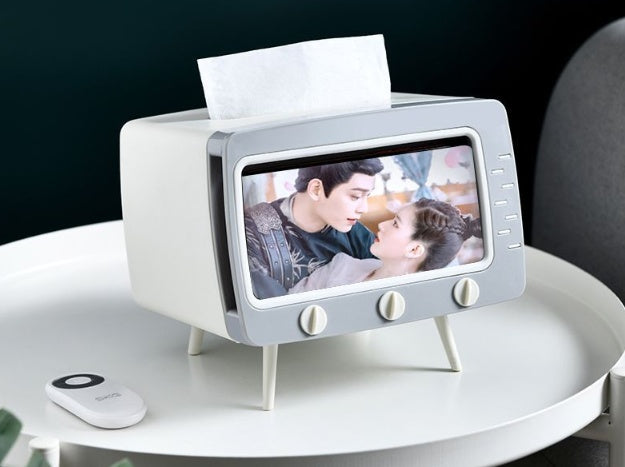Toilet Tissue Box Cartoon Plastic Storage