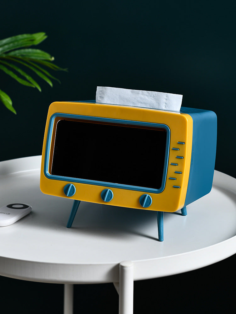 Toilet Tissue Box Cartoon Plastic Storage