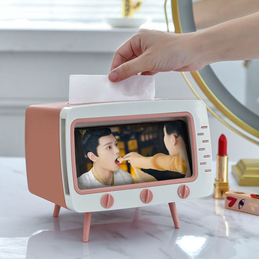 Toilet Tissue Box Cartoon Plastic Storage