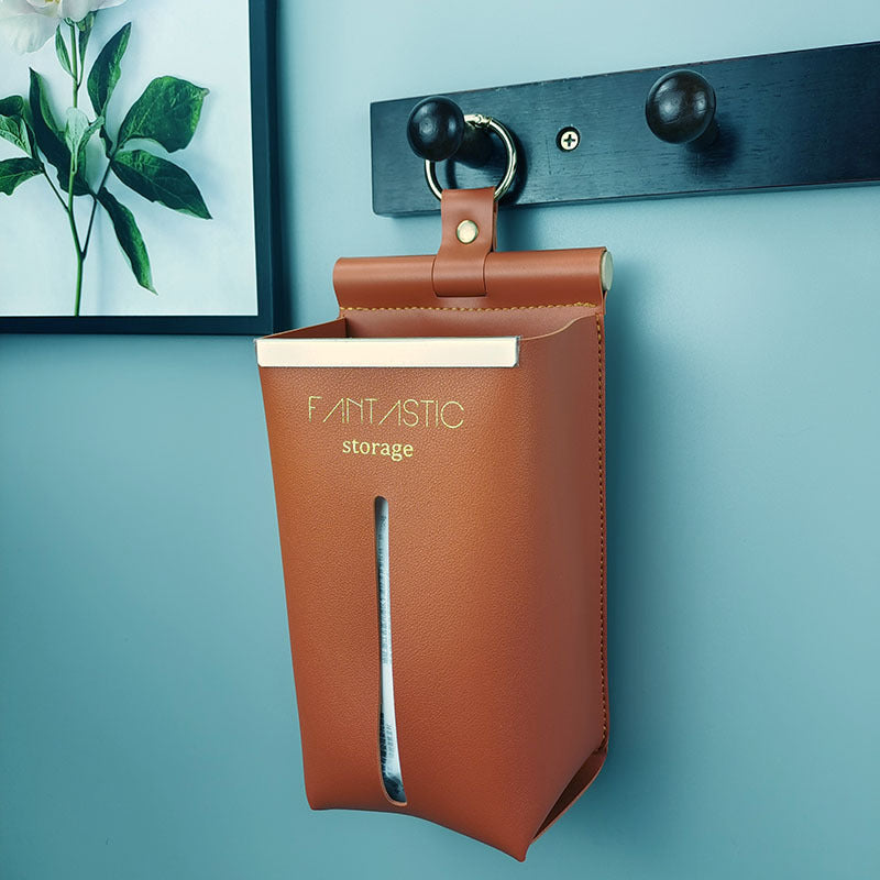 Toilet Tissue Storage Box Vintage Wall Hanging