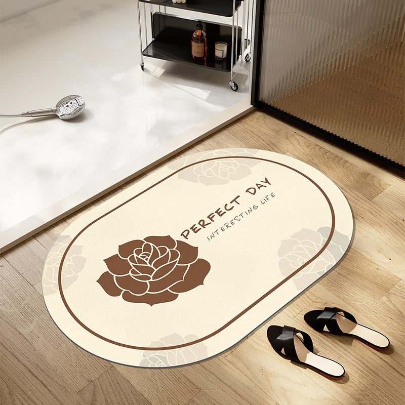 Bathroom/ Toilet Floor Mat Absorbent Door Non-slip