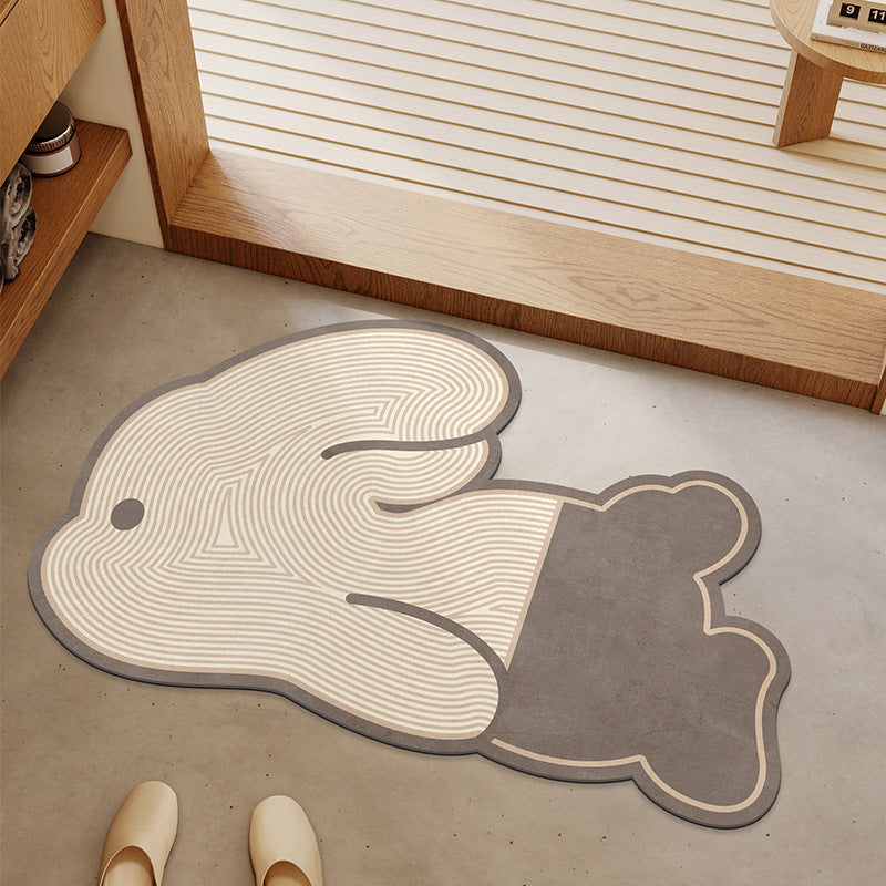 Bathroom/ Toilet Floor Mat Absorbent Door Non-slip