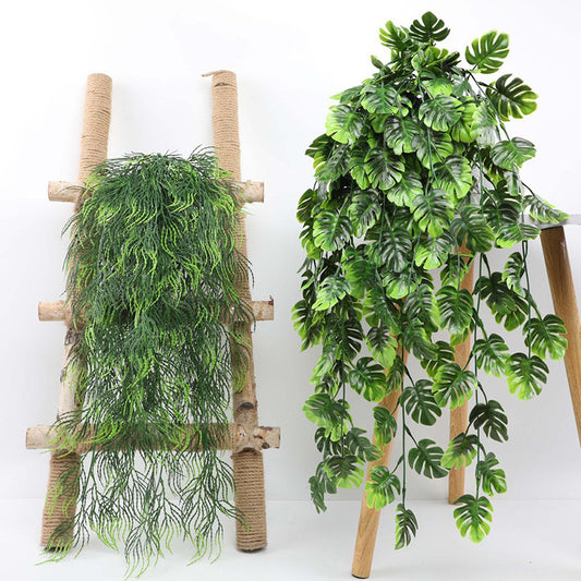 Plants Artificial Wall Decoration Simulation Rattan