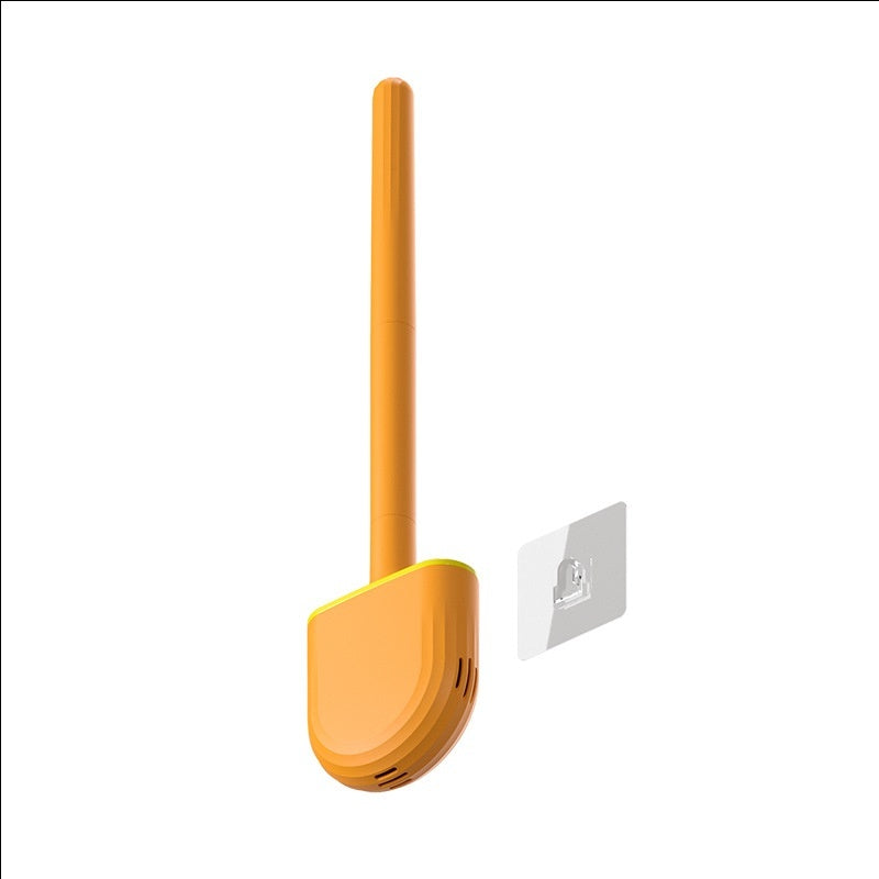 Toilet Cleaning Silicone Brush Wall - mounted Home