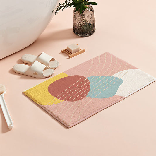 Bathroom Floor Mat Absorbent Entrance Non-slip