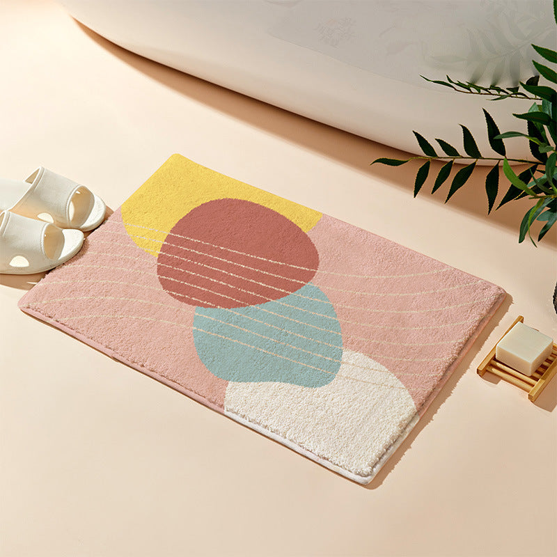 Bathroom Floor Mat Absorbent Entrance Non-slip