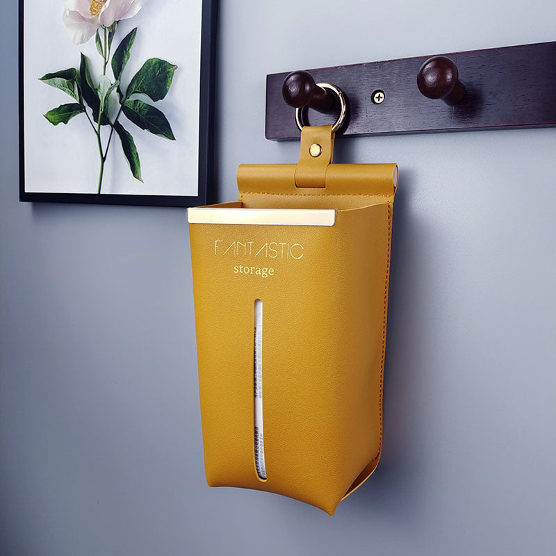 Toilet Tissue Storage Box Vintage Wall Hanging