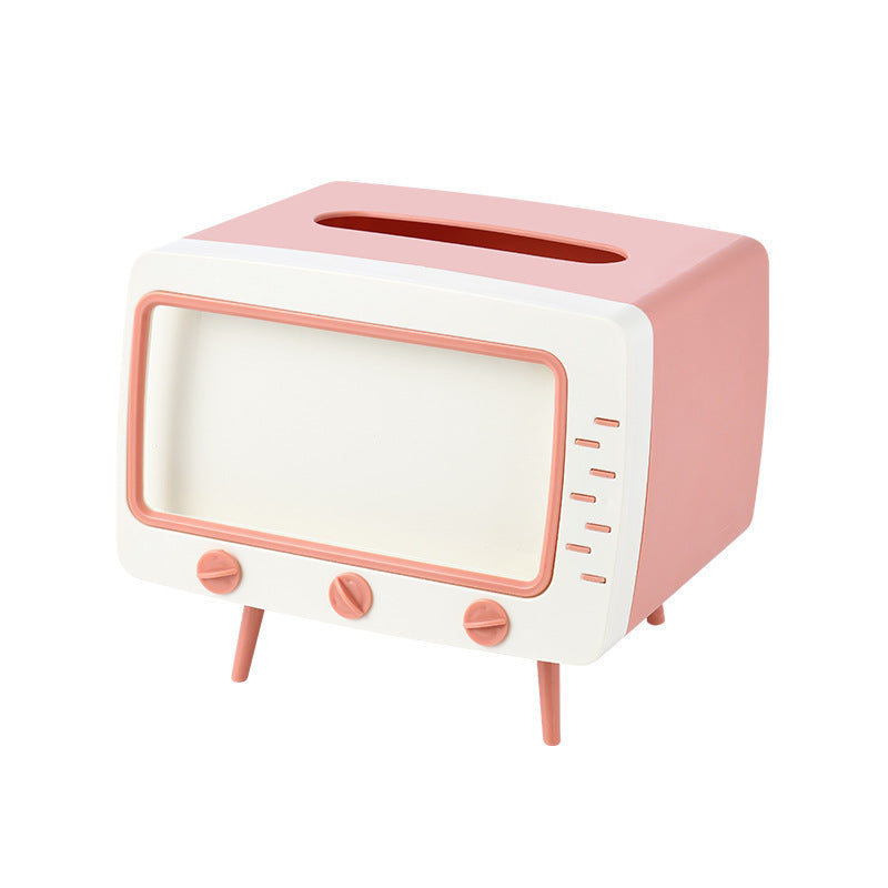 Toilet Tissue Box Cartoon Plastic Storage
