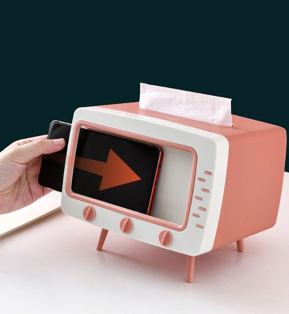 Toilet Tissue Box Cartoon Plastic Storage