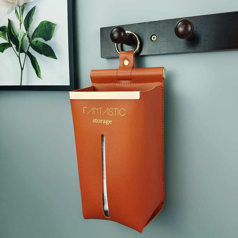 Toilet Tissue Storage Box Vintage Wall Hanging