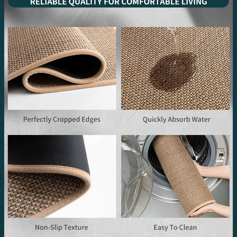 Bathroom/ toilet floor mat natural Absorbent - Only on demand - Contact Us