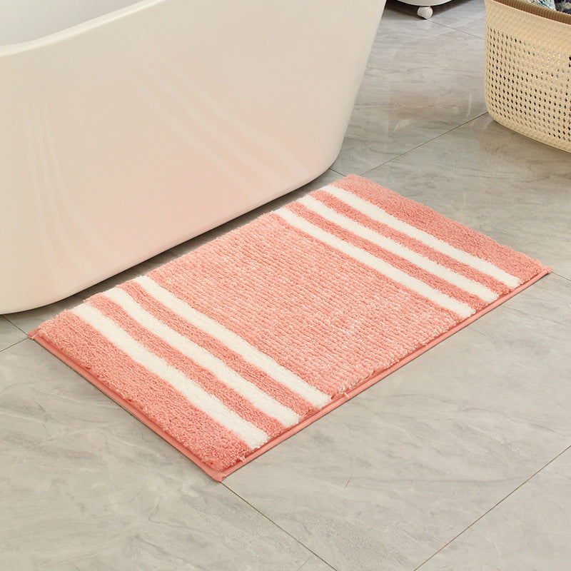 Bathroom/ toilet floor mat superfiber high wool carpet