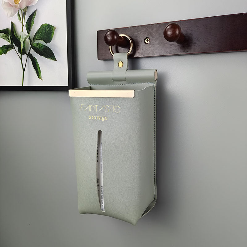 Toilet Tissue Storage Box Vintage Wall Hanging