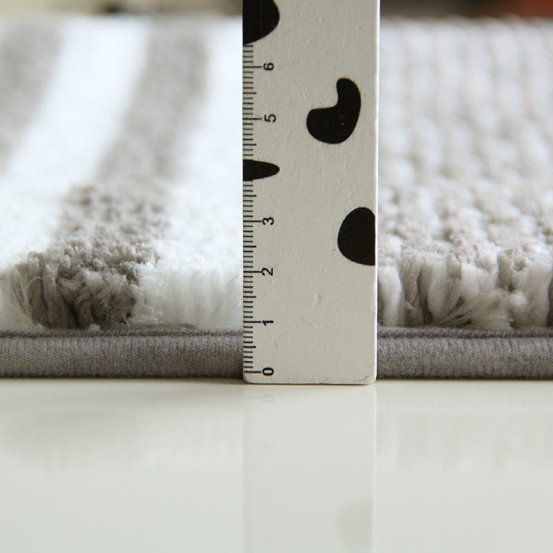 Bathroom/ toilet floor mat superfiber high wool carpet