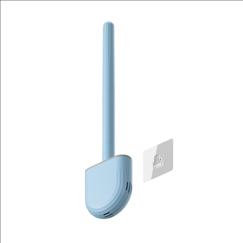 Toilet Cleaning Silicone Brush Wall - mounted Home
