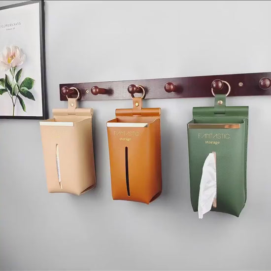 Creative Hanging Tissue Storage Box Toilet Wall Ha