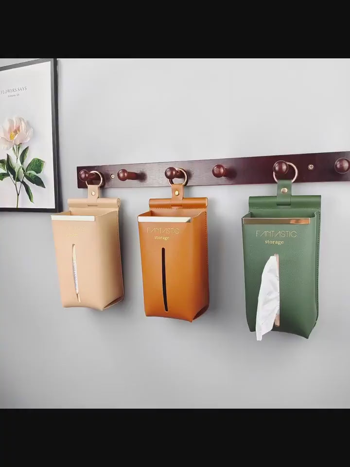 Creative Hanging Tissue Storage Box Toilet Wall Ha